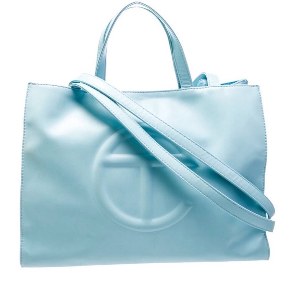 Telfar Pool  Blue Tote Bag
